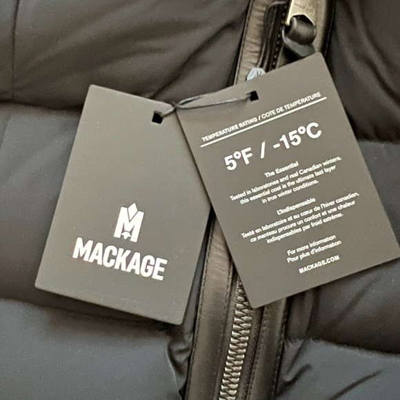 MACKAGE CALLA-BX Black S - Picture 9 of 12